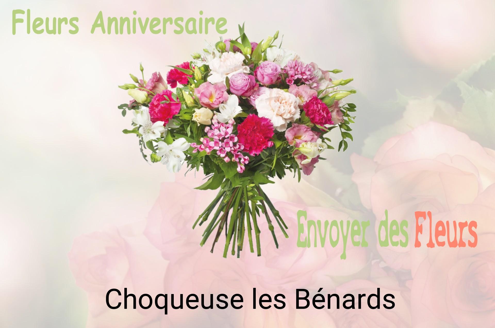 Bouquet de fleurs d’anniversaire livré à Choqueuse-les-Bénards